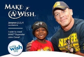 WWE star John Cena to grant 500th Make-A-Wish